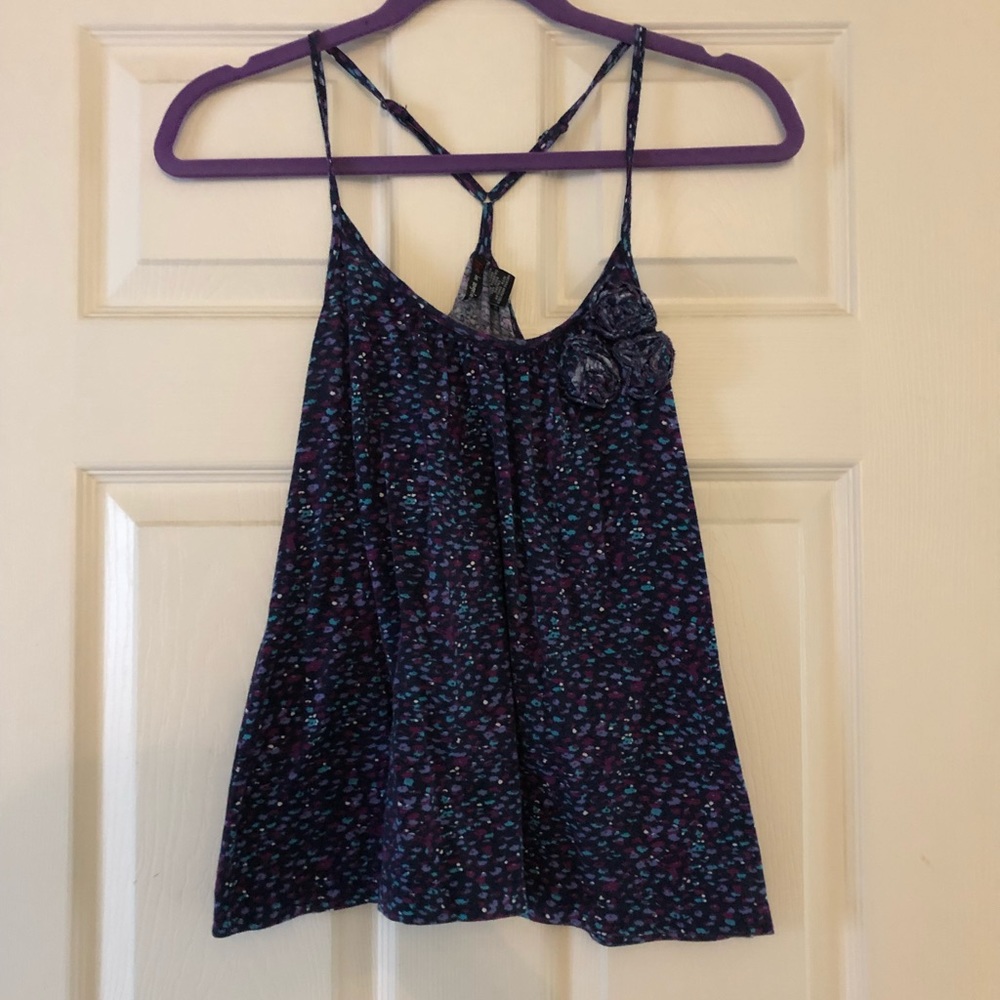 Floral tank top
